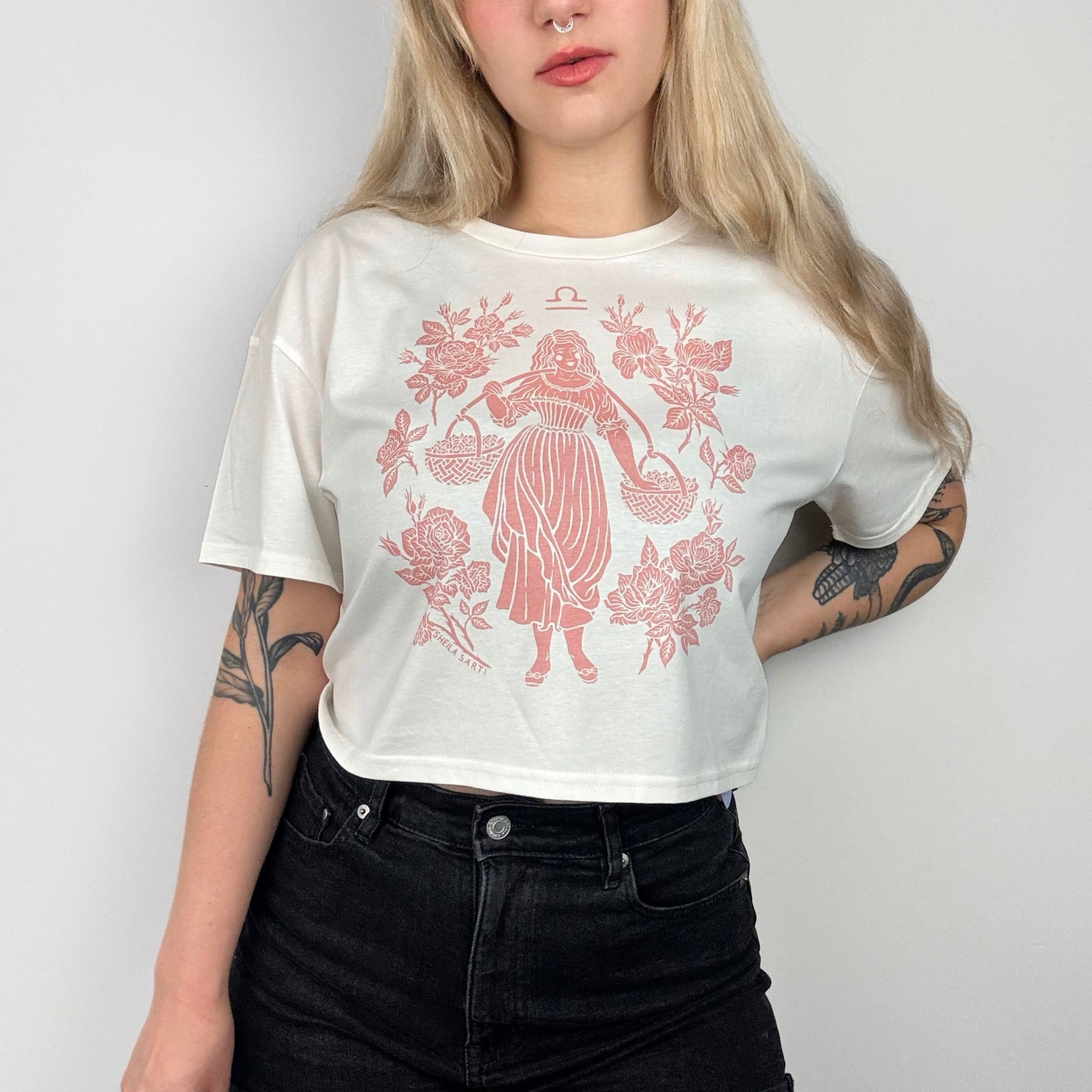 Libra Crop & Tee