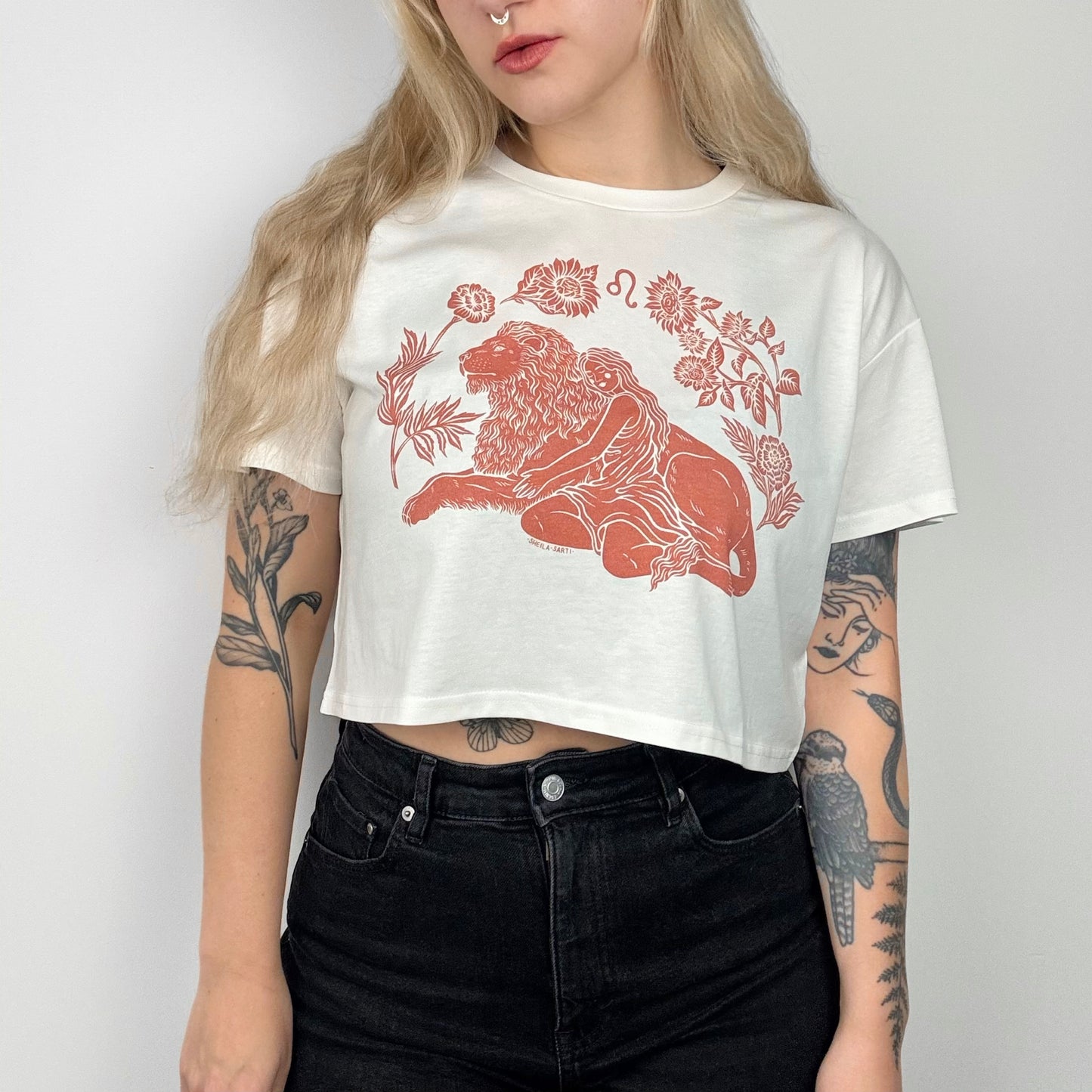 Leo Crop & Tee