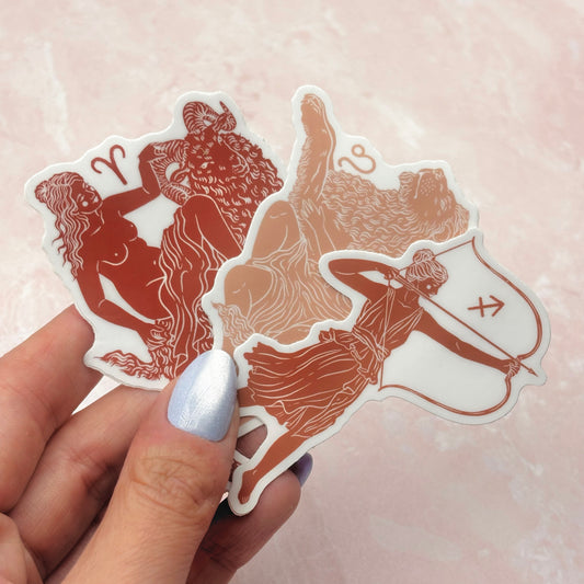 Fire Sign Sticker Pack