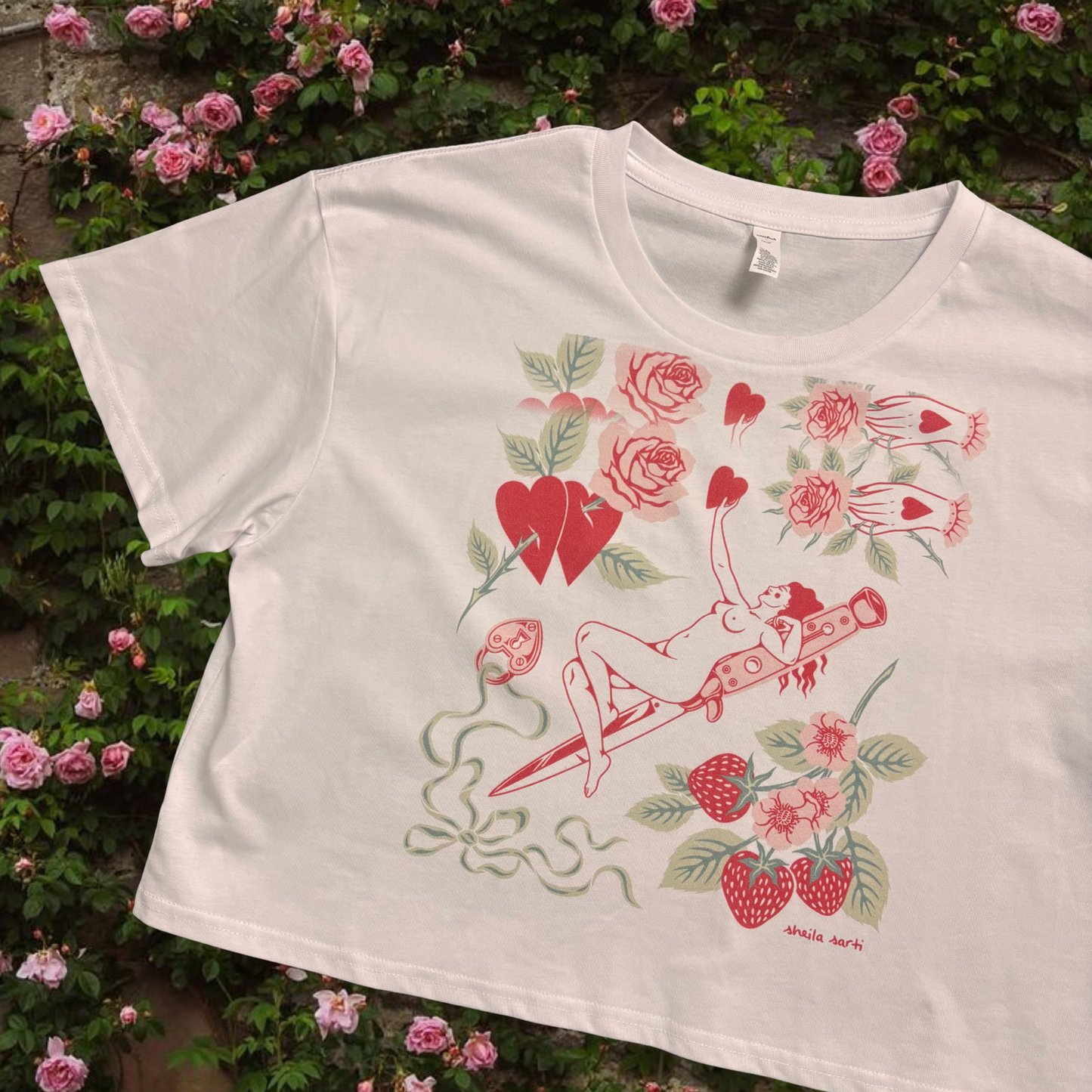 M - FLAWED Sweet Ruin Crop