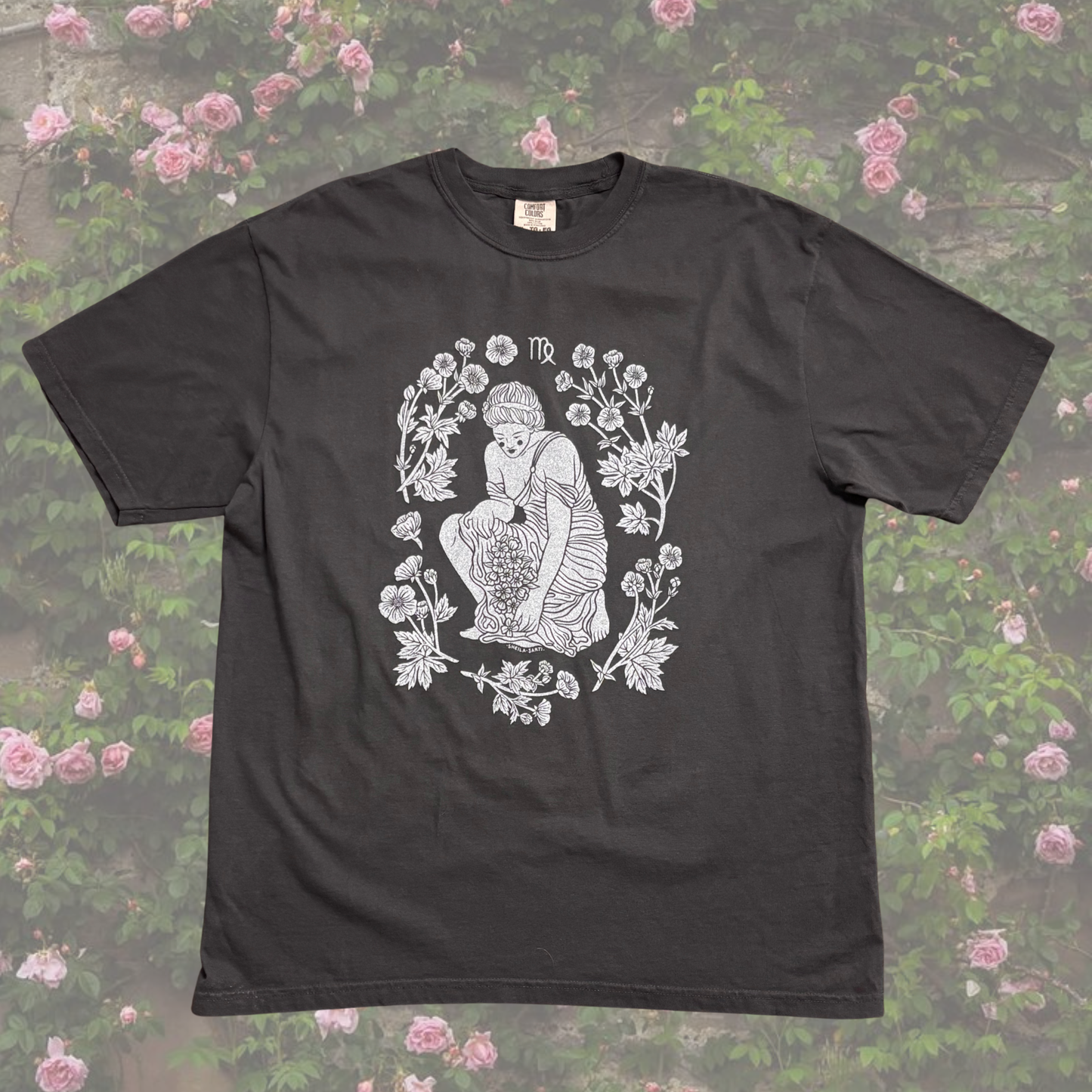 XL - FLAWED Virgo Dark Tee