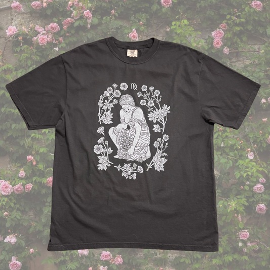 XL - FLAWED Virgo Dark Tee