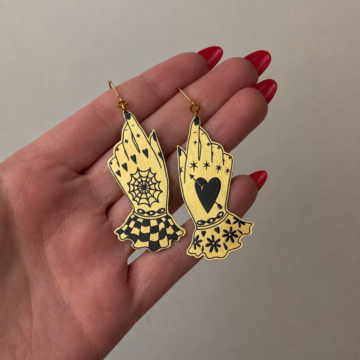 Hand Earrings - WOS x Sheila Sarti Collab