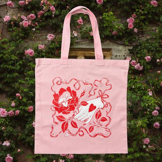 Discontinued Valentine Rose Tote