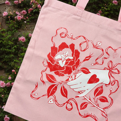 Discontinued Valentine Rose Tote