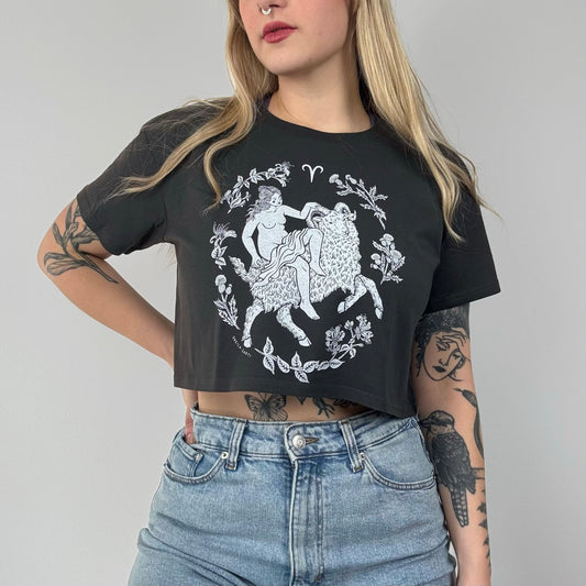 XL - Aries Dark Crop - RTS