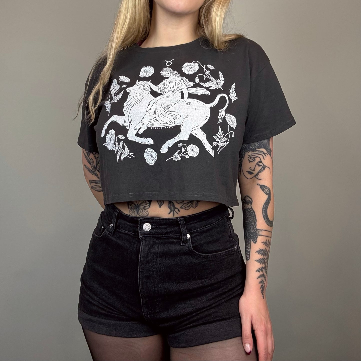 Taurus Crop & Tee