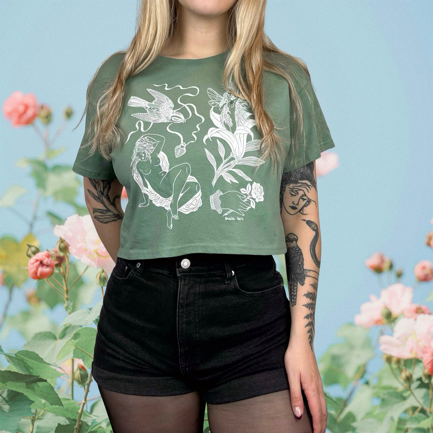 Meadow Crop & Tee
