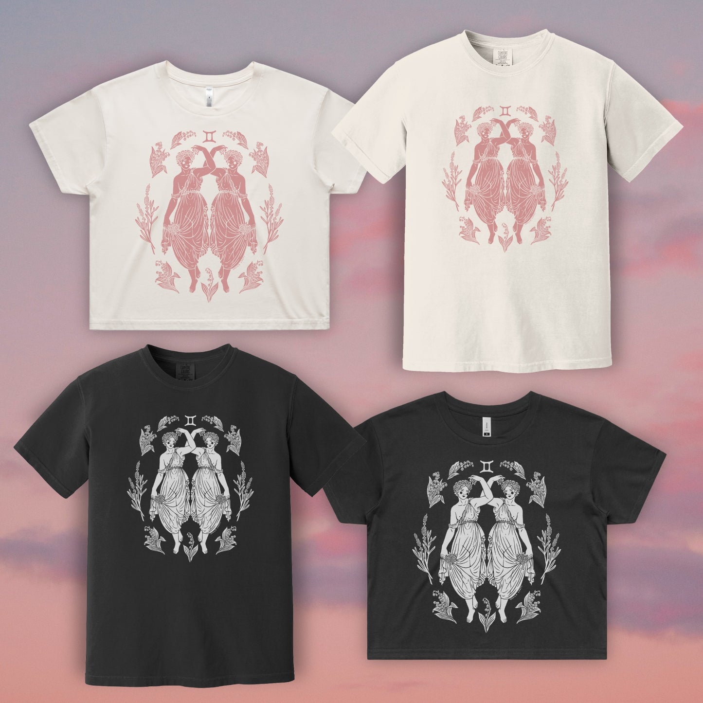 Gemini Crop & Tee