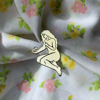 Lady Enamel Pin