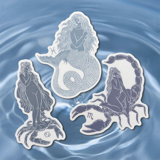 Water Sign Sticker Pack