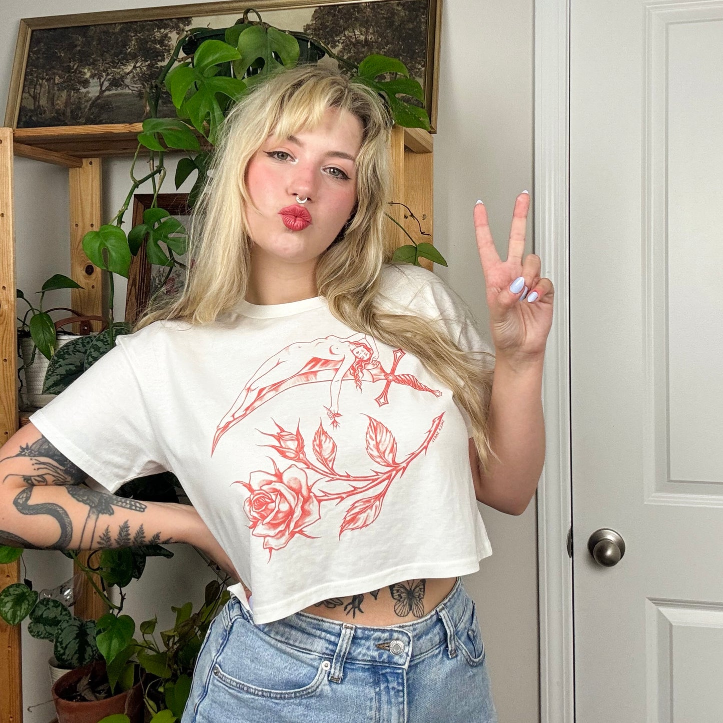 Sharp as a Woman Crop