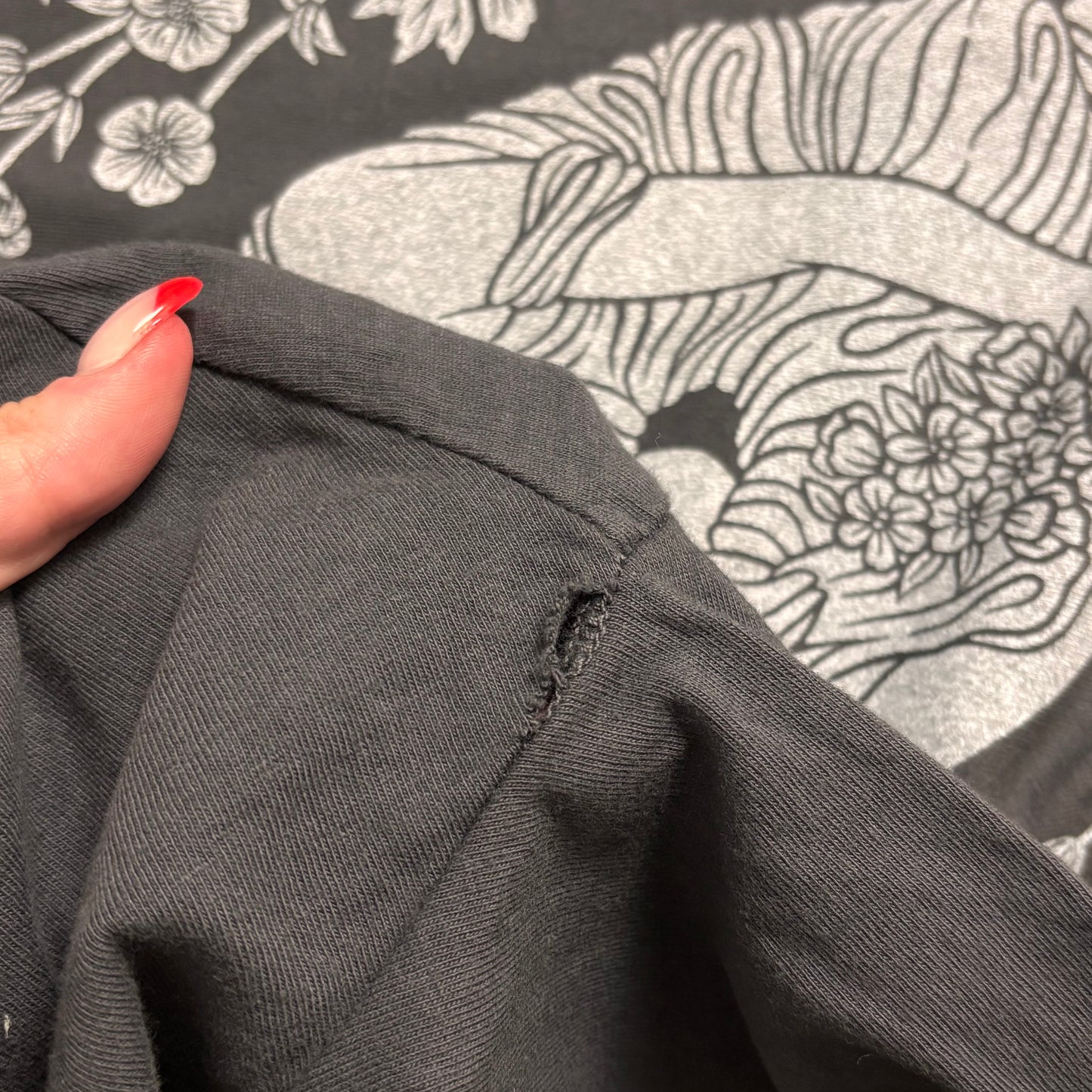 XL - FLAWED Virgo Dark Tee